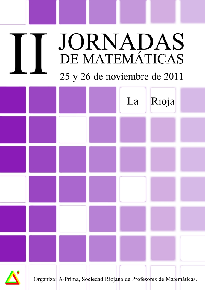 Cartel de las Jornadas, realizado por Sandra Almazán Royo.
